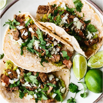 STEAK TACOS